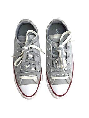 Converse Womens Gray All Star Low Top Sneakers Size 6